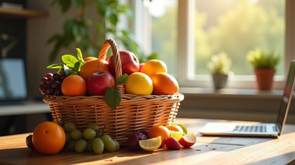Profitez de corbeilles de fruits fraîches au bureau